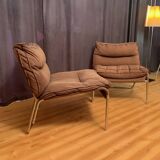 Gillis Lundgren easy chairs, Ikea, Sweden, 1970s