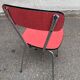 Vintage pink formica chair from the 1960s