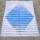 Handmade Beni Ouraine rug, size 100 x 200 cm