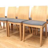Set of 8 dining room chairs, Pedrali