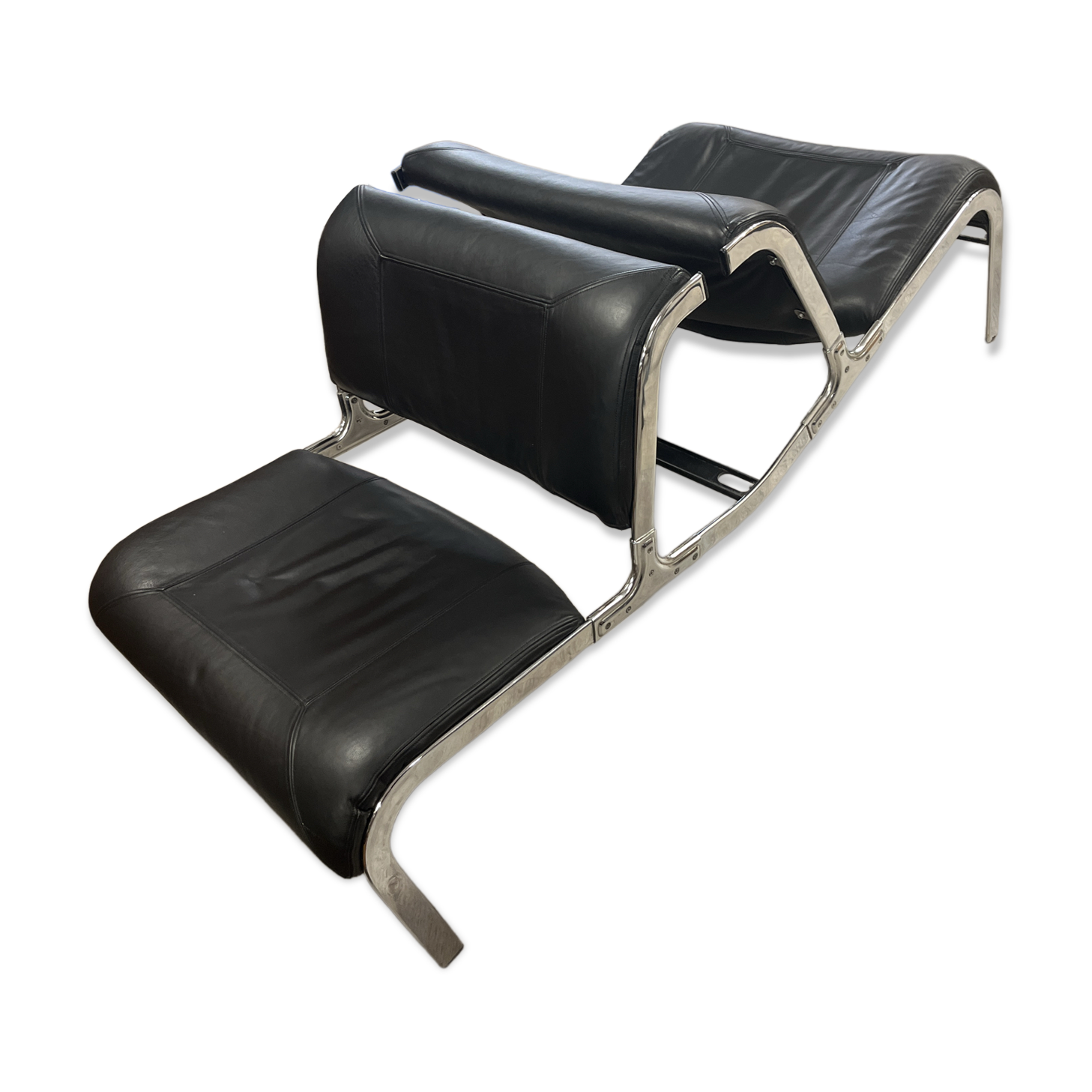 Back-to-back Whist armchairs by Olivier Mourgue 1964