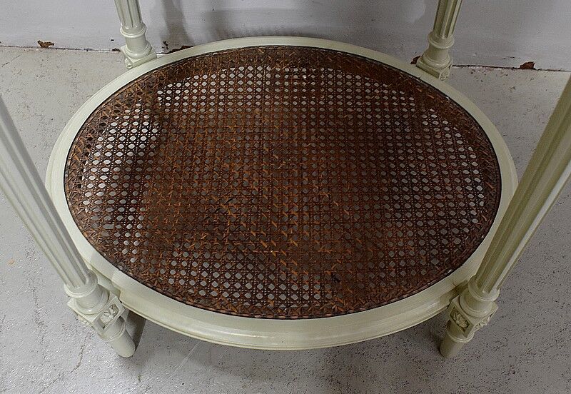 Guerin in Wood Réchampi and Cannage, Louis XVI style - 1920