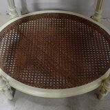 Guerin in Wood Réchampi and Cannage, Louis XVI style - 1920