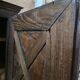 Antique solid oak wardrobe – late 18th / early 19th century – rustic