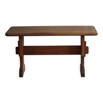 Swedish solid pine dining table from the mid-20th century, Åby Möbelfabrik, 1940s.