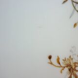 Long fish and meat dish, 19th century, Haviland Limoges porcelain, 66cm