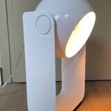 Vintage Table Lamp White Space Age Look Massive 90's design