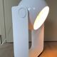Vintage Table Lamp White Space Age Look Massive 90's design