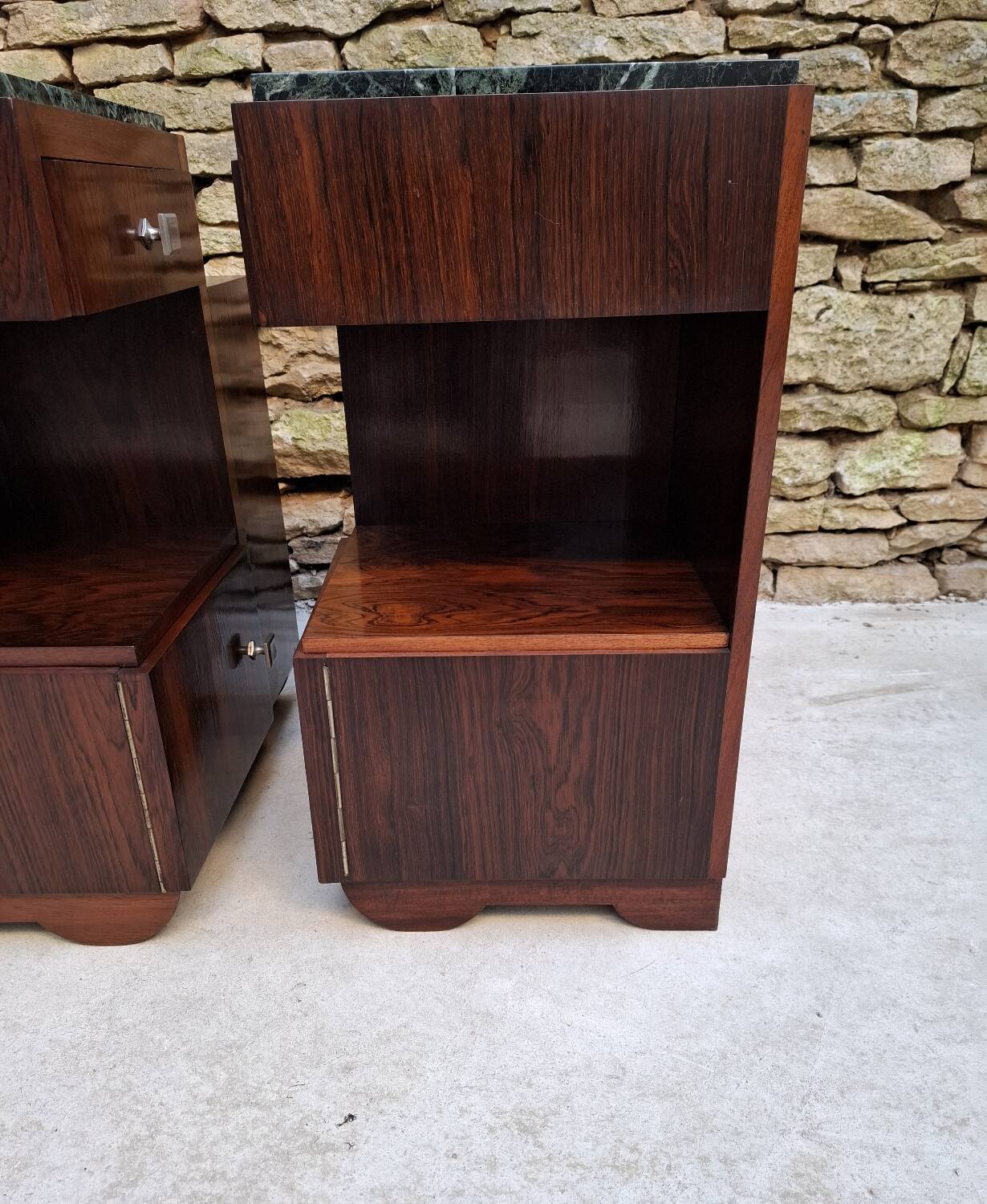 Art Deco bedside tables