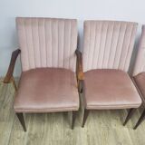 Mid-Century, Table and chair set, 1960s/70s.