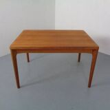 Extendable Teak Dining Table by Henning Kjærnulf for Velje Møbelfabrik, 1960s