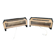 Pair of metal and brass bedside wall lights by Paul Neuhaus, Germany, 1950s Bauhaus