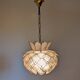 Pair of Lotus mother-of-pearl pendant lights