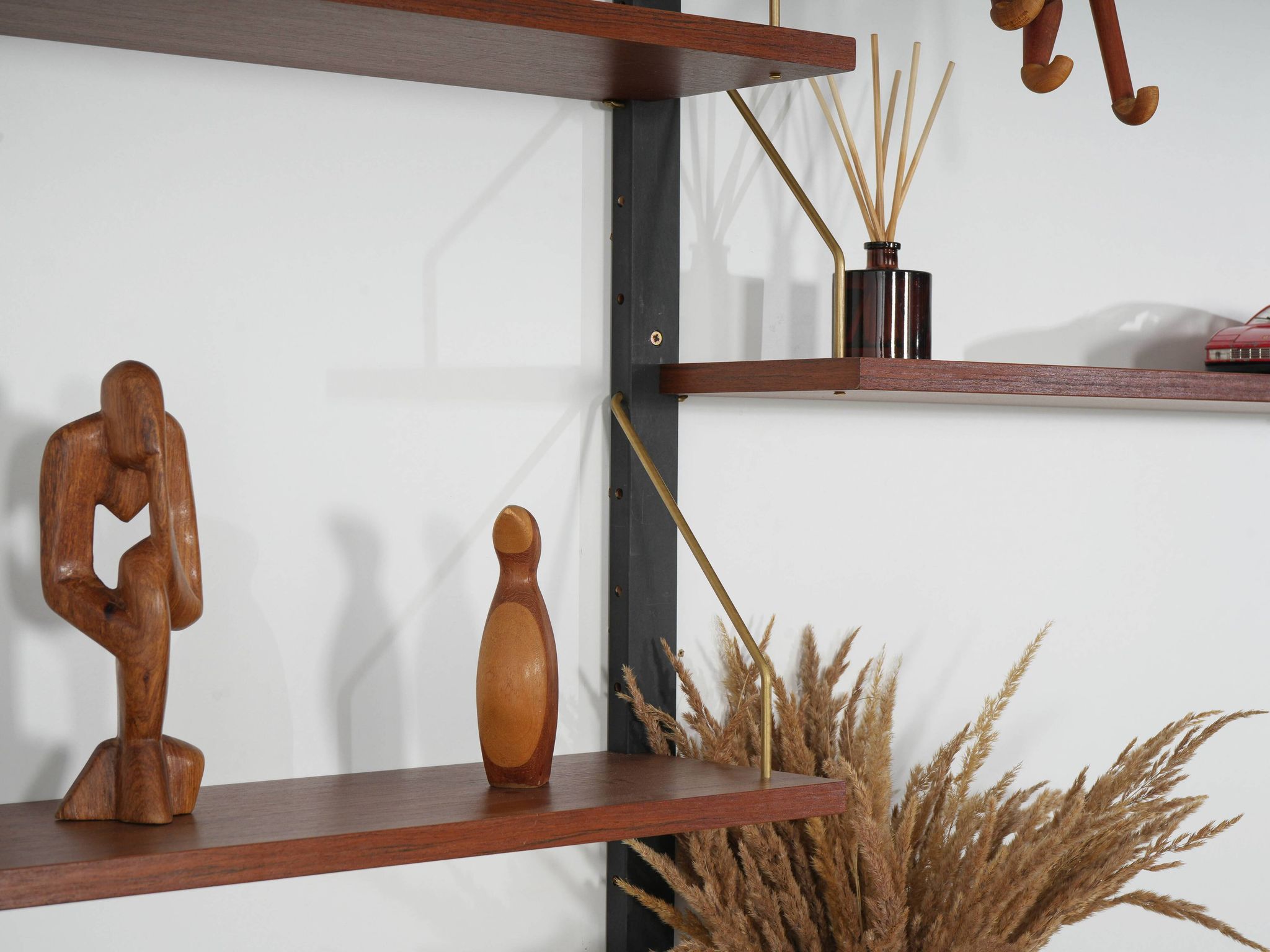 PS System Modular Shelving – Teak Veneer, Danish Design, 1970s