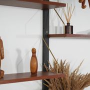 PS System Modular Shelving – Teak Veneer, Danish Design, 1970s
