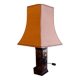 Lampe pagode , abat jour soie