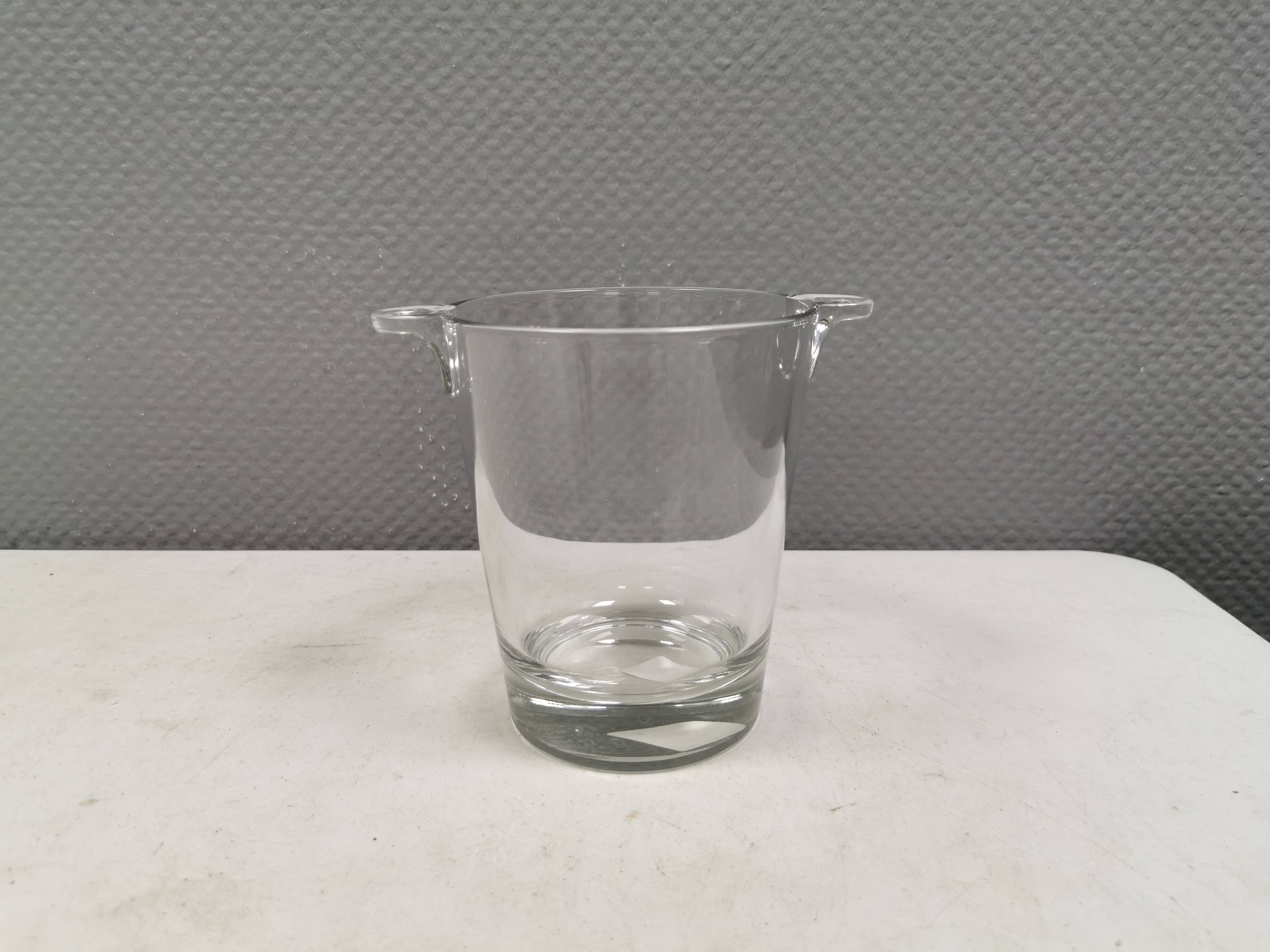Bormioli Rocco Ypsilon ice bucket from the 1990s-2000s Italy.