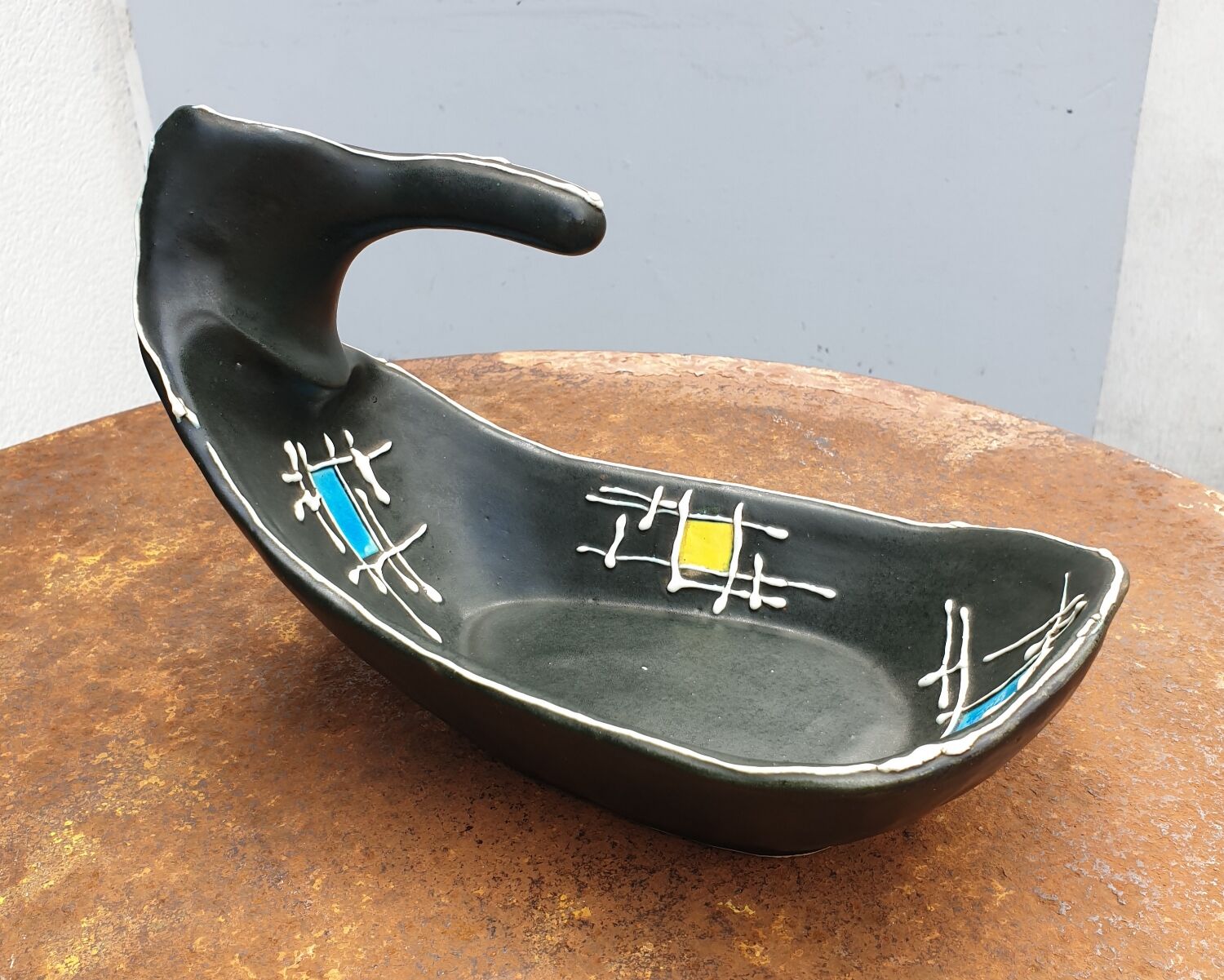 Coupe vide-poche céramique vintage Vallauris