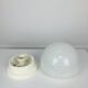 Opaline mushroom ball wall lamp from Massive