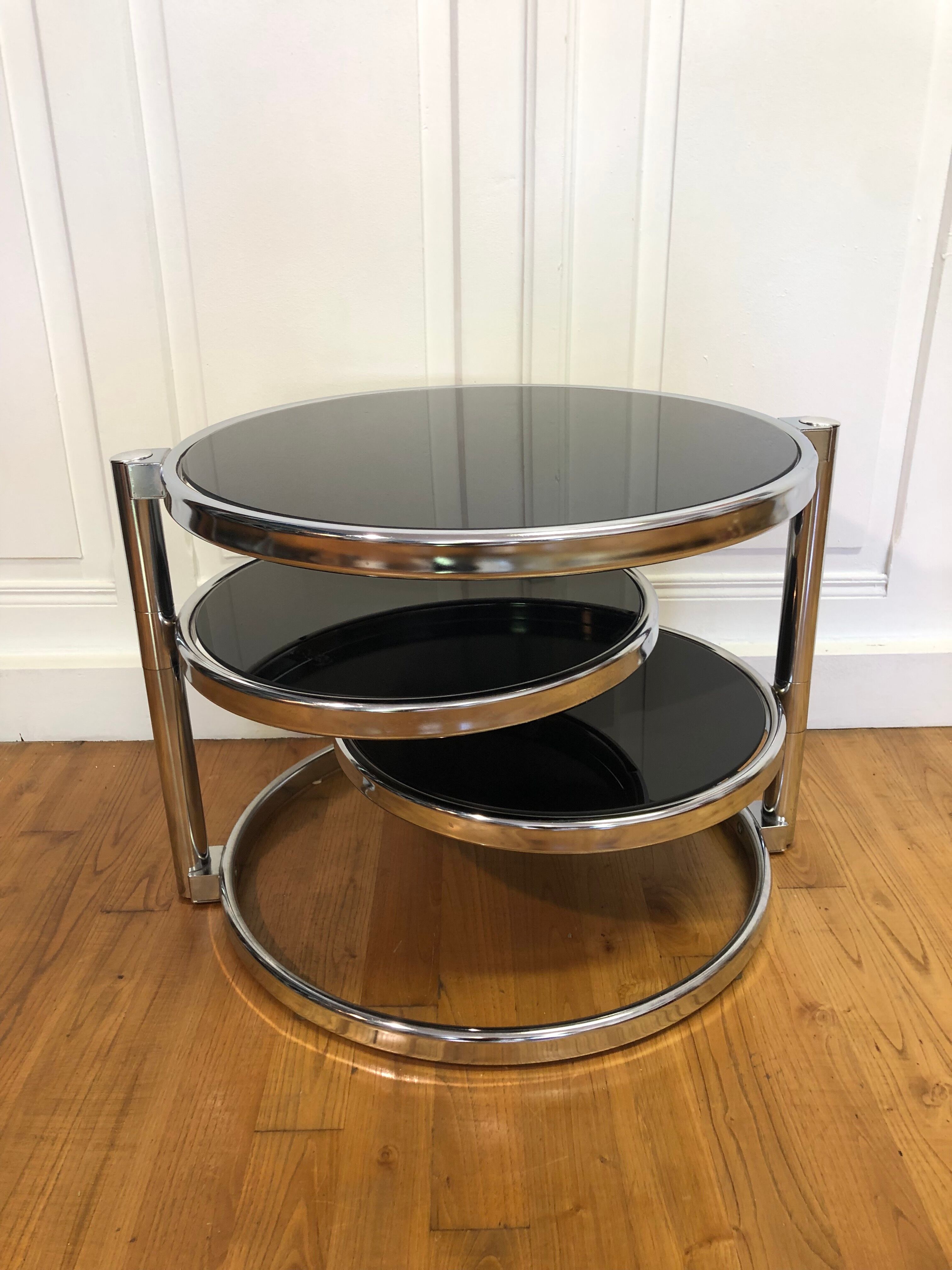 Table basse à 3 niveaux Leitmotiv-swivel