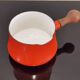 Red casserole DANSK DESIGNS in enamelled metal IHQ 60s