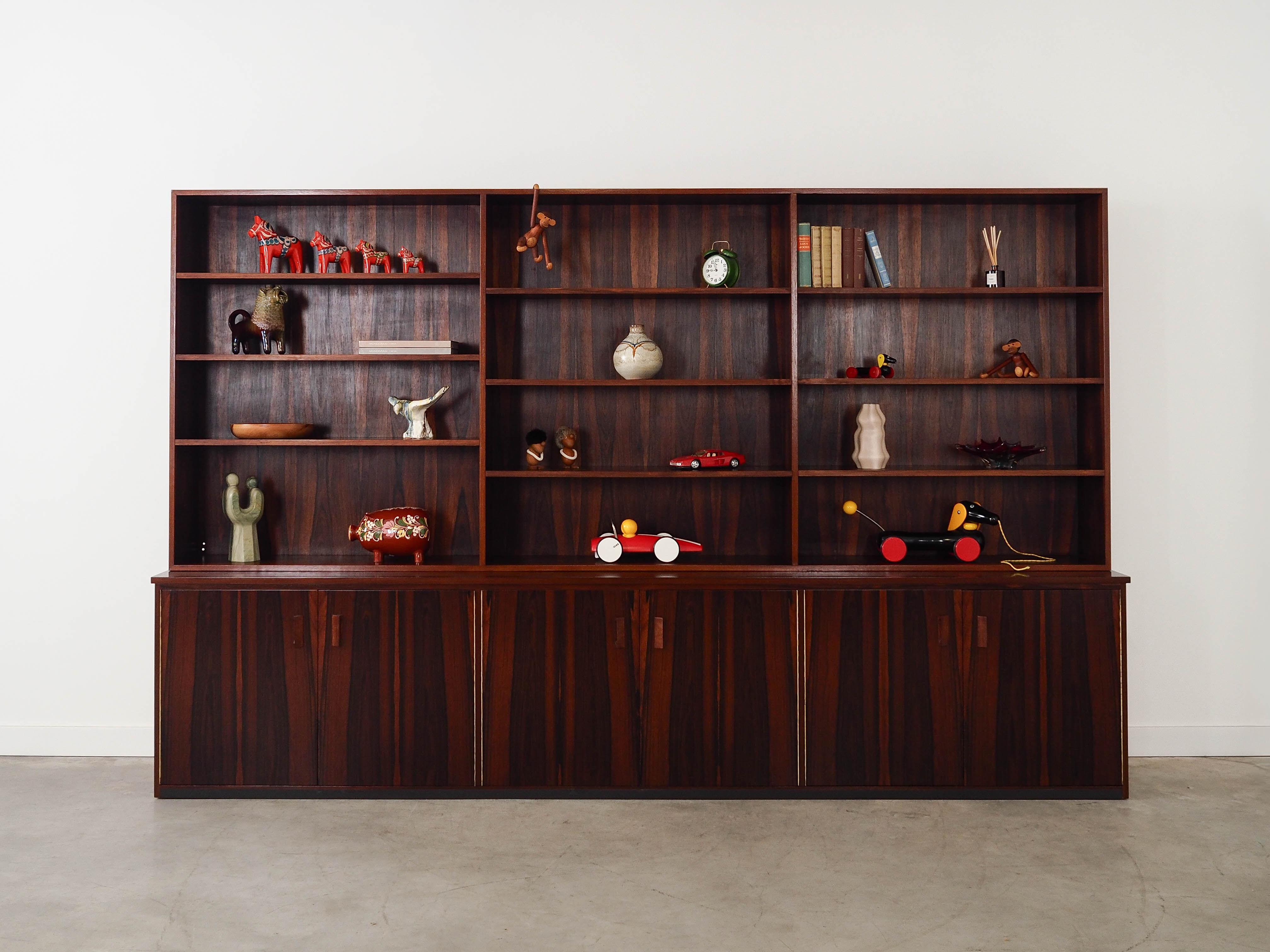 Rosewood bookcase, Danish design, 1970s, made in Denmark
