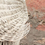 Vintage rattan elephant couch tip