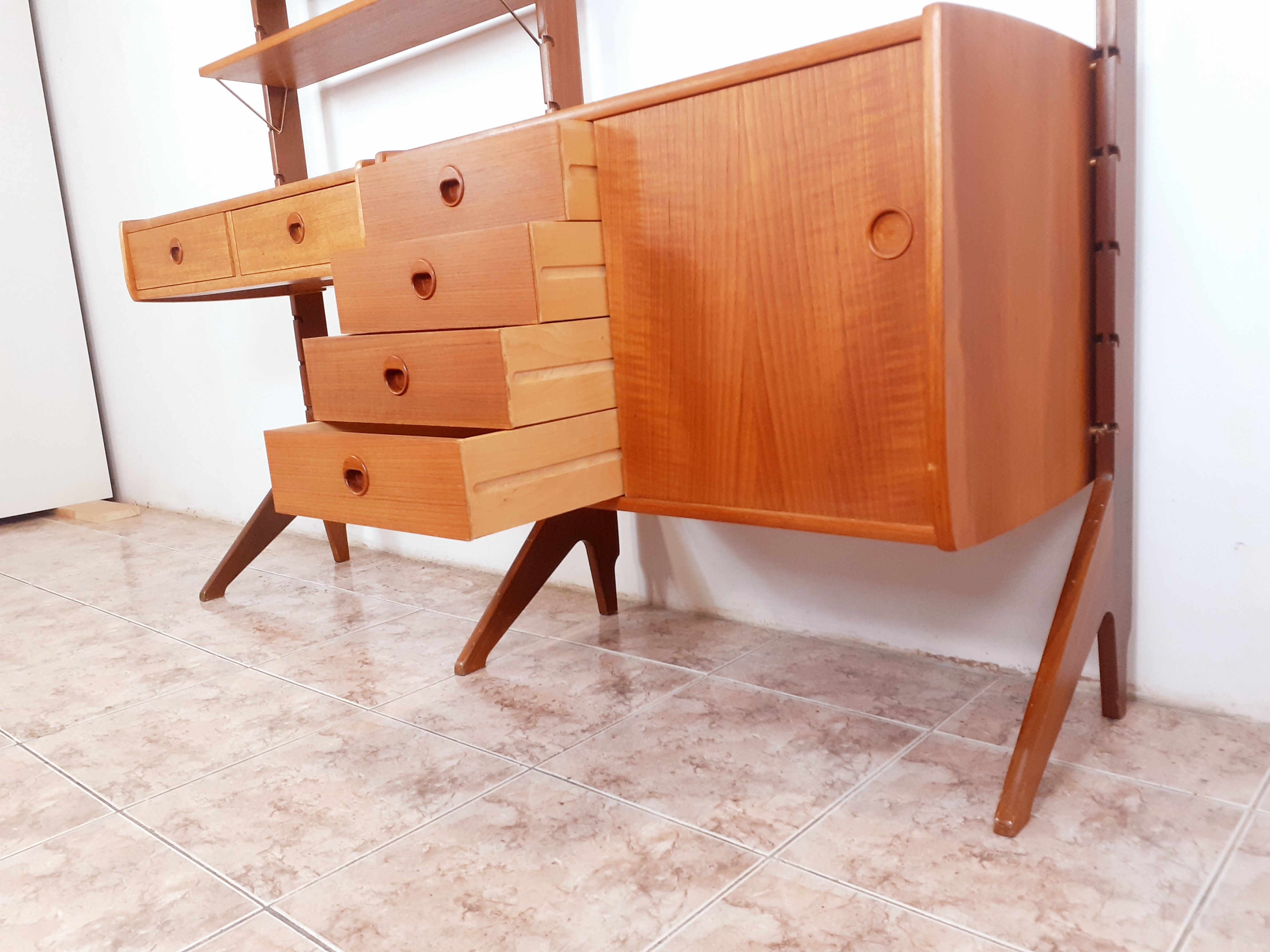 Teak storage cabinet by Blindheim, Norway 1960s