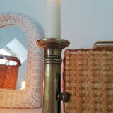 Vintage push candle holder