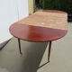 Beautiful round table 6 feet mahogany spindles, extendable