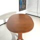 Table ovale en teck Nathan vers 1970
