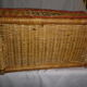 Rattan bamboo magazine holder