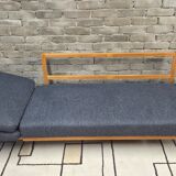 Convertible Scandinavian daybed canapé 1960