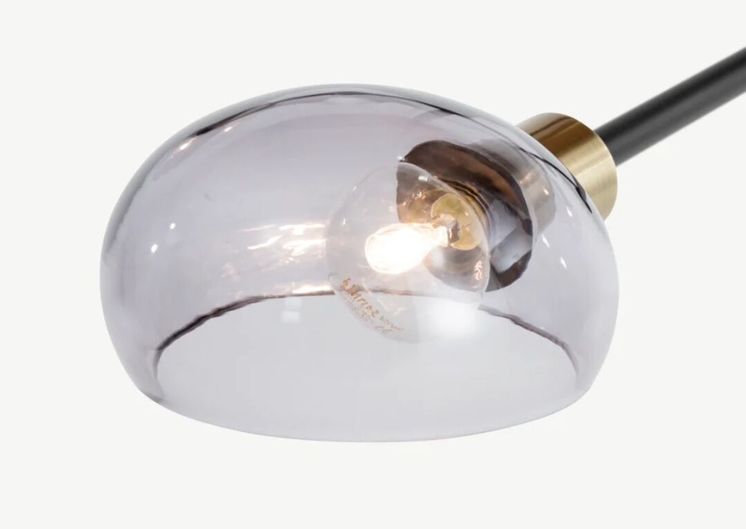 Black design chandelier