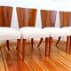 Chairs by J. Halabala for Up Races, Czechoslovakia, 1940s, Set of 4
