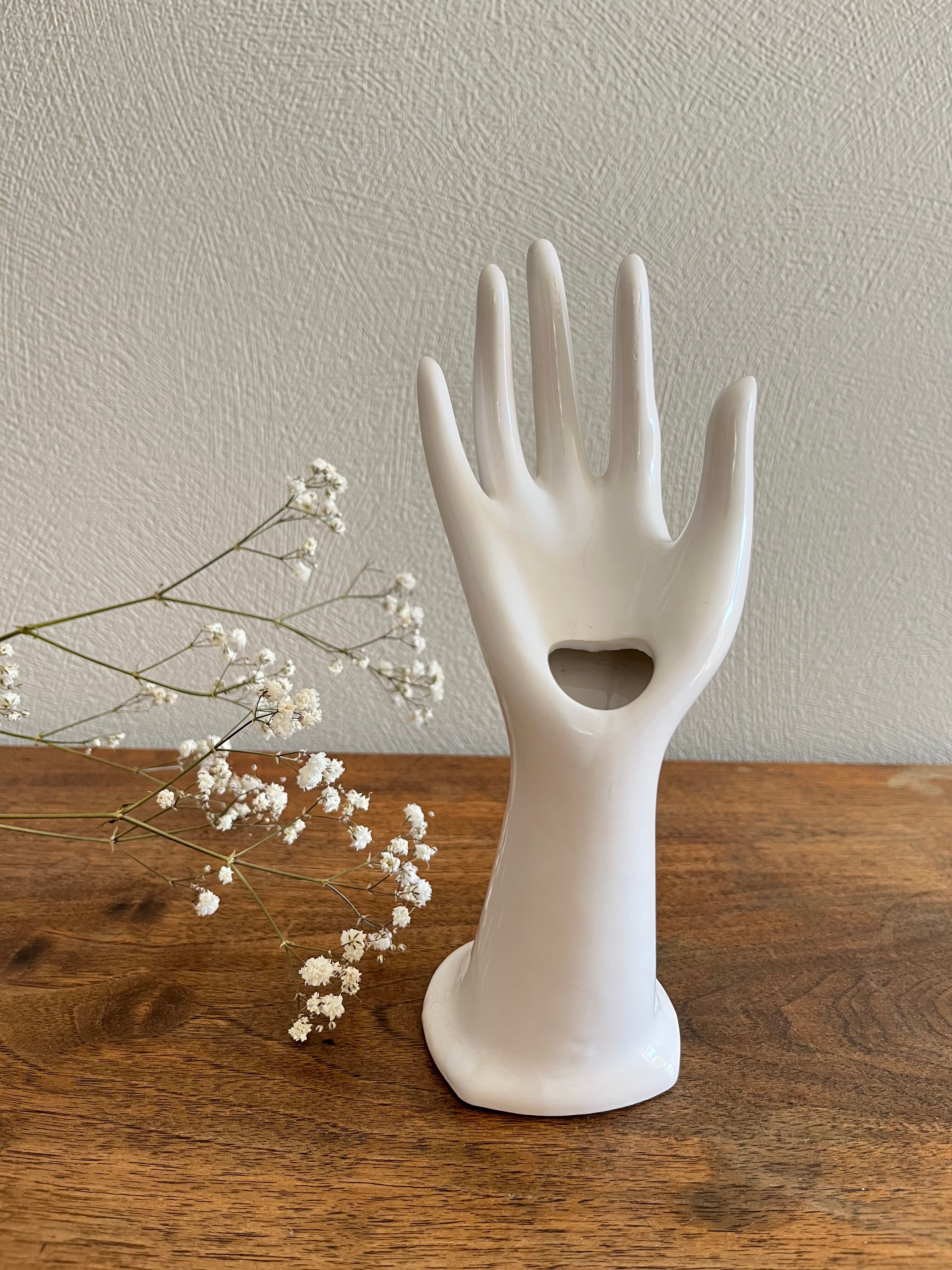 Handmade ring sizer vintage soliflore vase