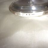 Christolfe silver metal candlestick