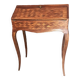 Small 19th century Napoleon III style secretary with folding top and marquetry