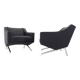 Paire de fauteuils design italien des années 1970