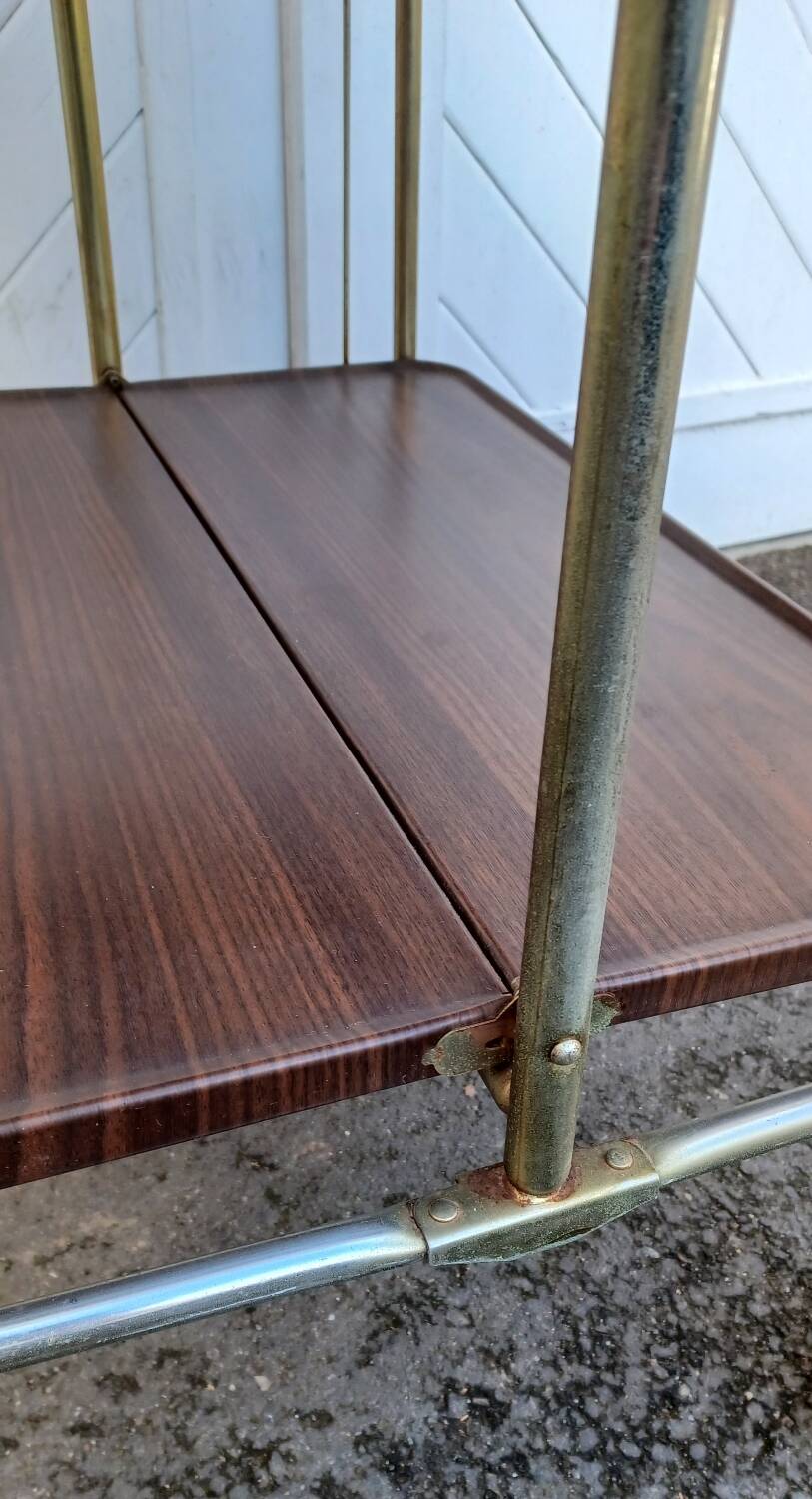 Vintage folding dessert table