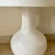 Lampe en céramique blanche, 1970