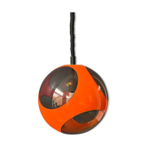 Orange suspension 'Bug Eye' space age