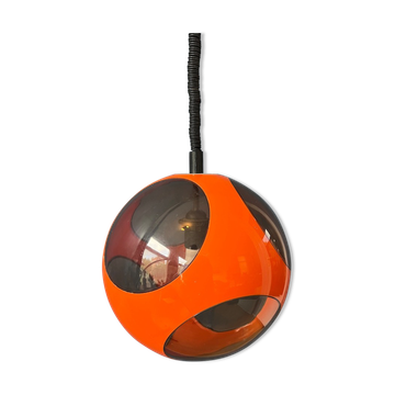Suspension orange 'Bug Eye' space age