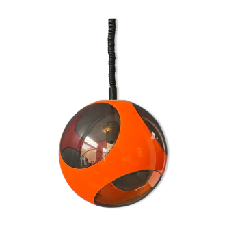 Suspension orange 'Bug Eye' space age