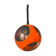 Orange suspension 'Bug Eye' space age