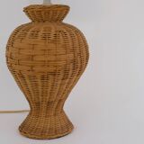 Rattan lamp