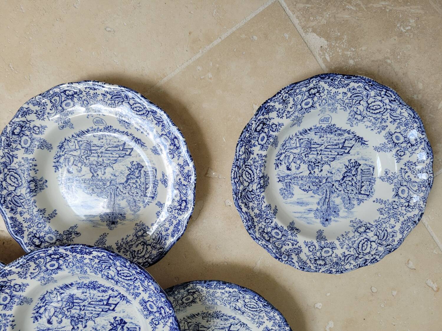 English soup plates