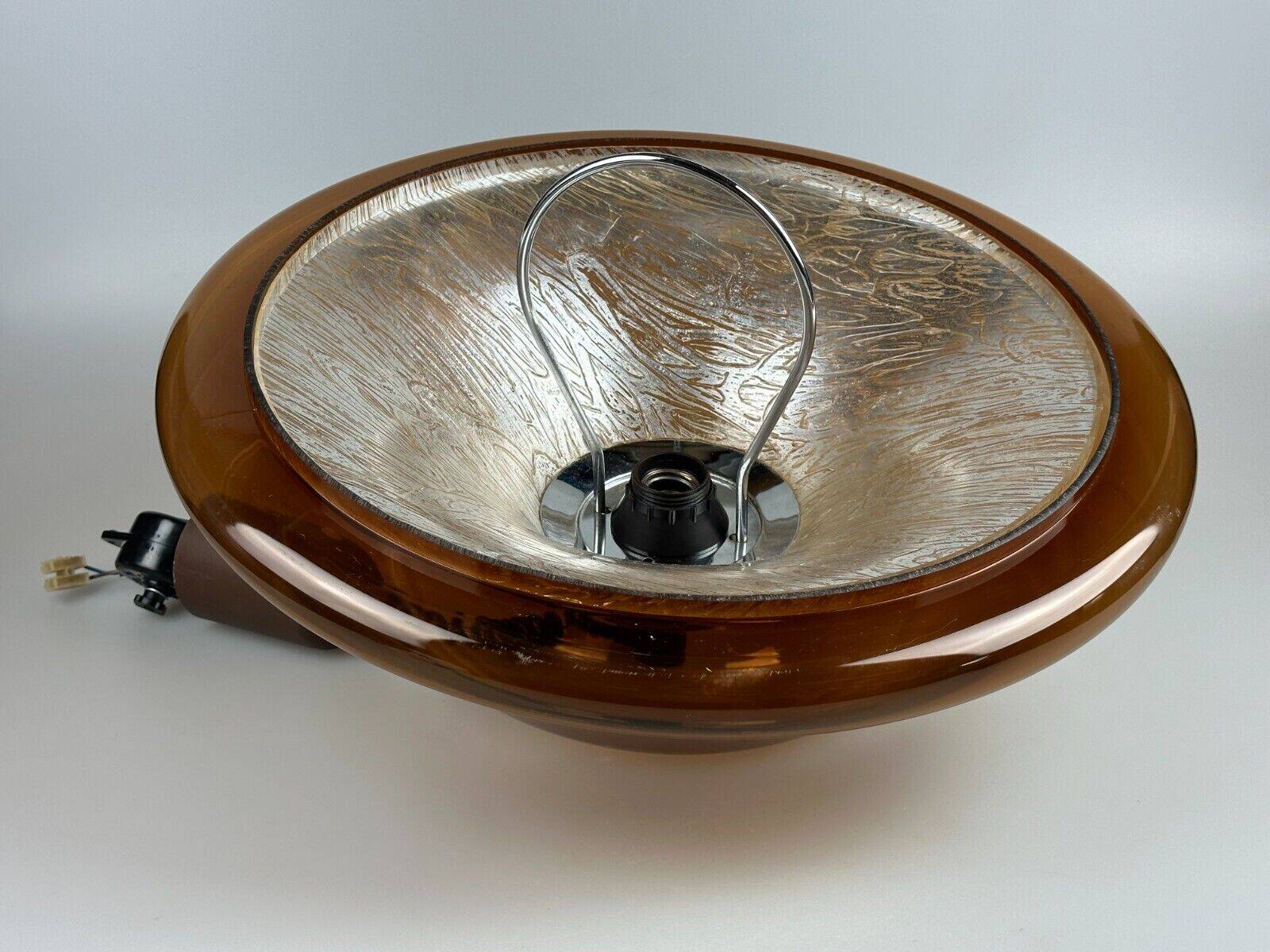 60s 70s ceiling lamp hanging lamp acrylic plastic metal space age design