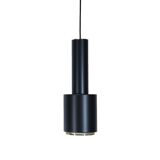 Alvar Aalto A110 Hand Grenade pendant lamp in black with brass