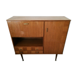 Varnished mahogany buffet 1950/60